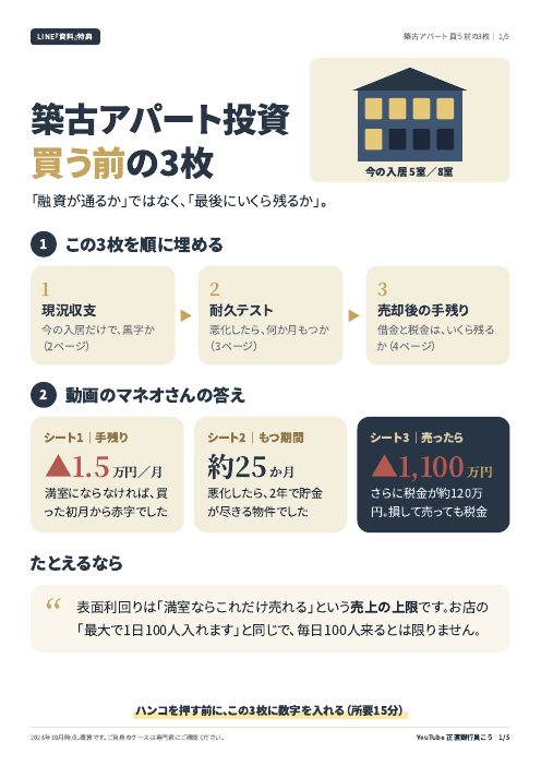 書きこみシートの見本
